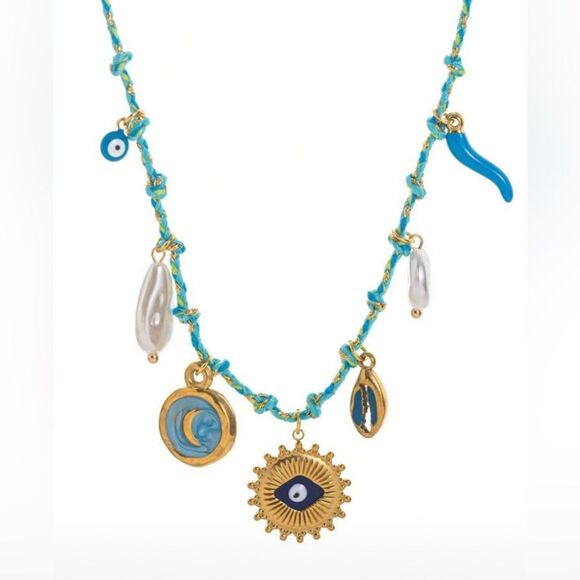 Anthropologie Jewelry - Evil Eye Necklace N1739